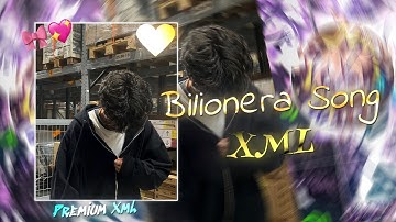 Bilionera Song Xml 🌚 || premium xml 🌎 || for alight motion editz || #xml #alightmotionpresets 