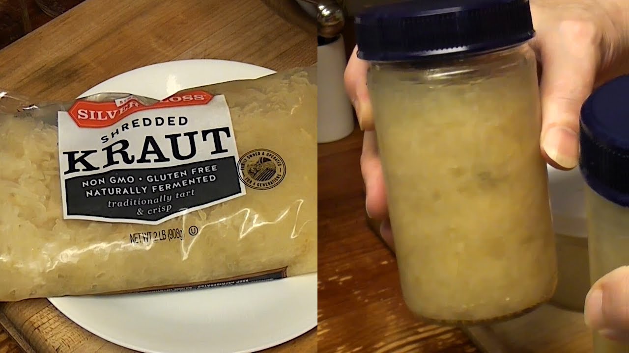 Storing Sauerkraut in the Refrigerator Lasts 4 to 6 months YouTube