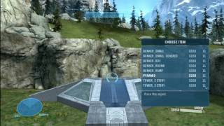 Halo Reach Forge: Basic Editing Tutorial, Part 1/2