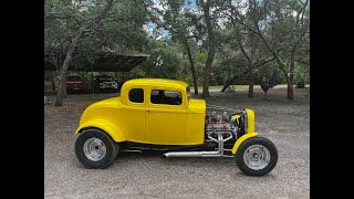 American Graffiti Milner 1932 Ford 5 Window Coupe Chip's Garage Episode 11