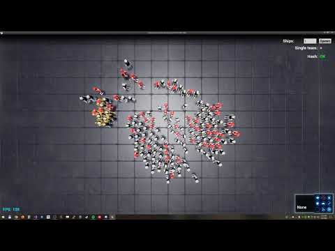 Deterministic networked RTS movement and collision in UE4