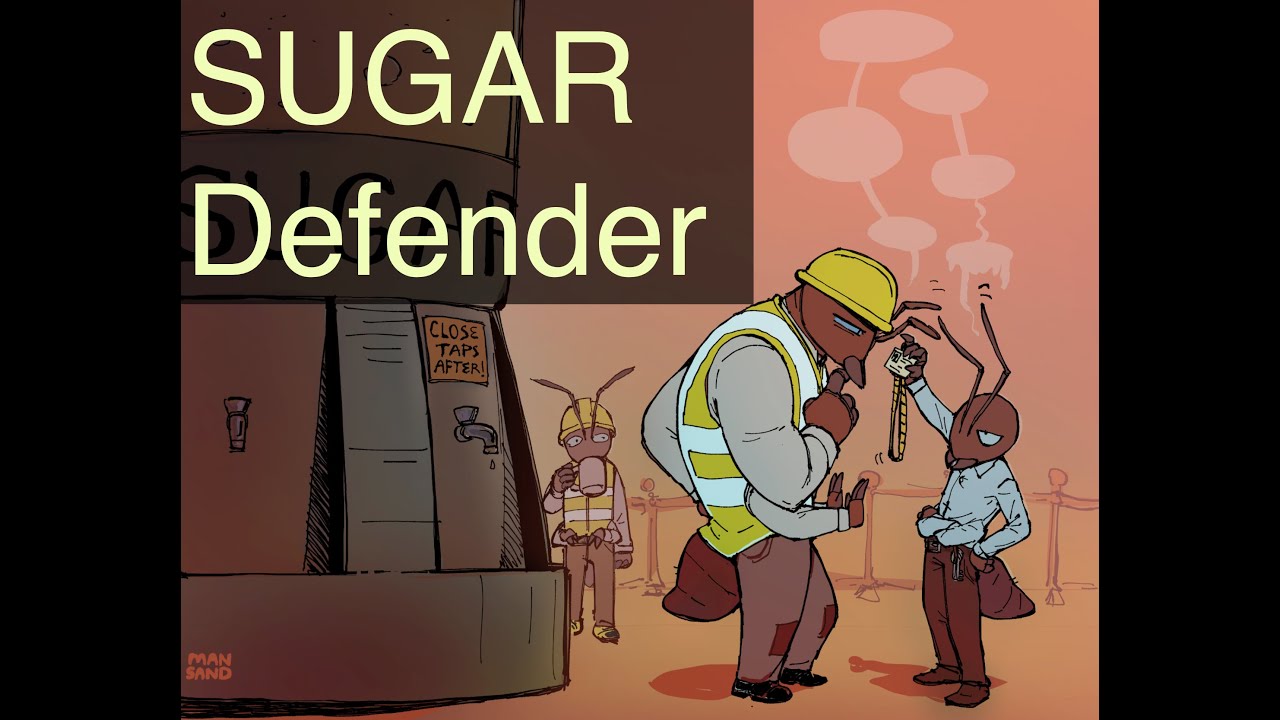 The Sugar Defender (the story of an ant soldier girl and her “touchy” attack)