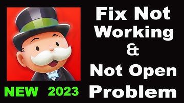 How To Fix Monopoly Go App Not Working | Monopoly Go Not Open Problem | PSA 24