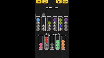 ball sort puzzle level 2216