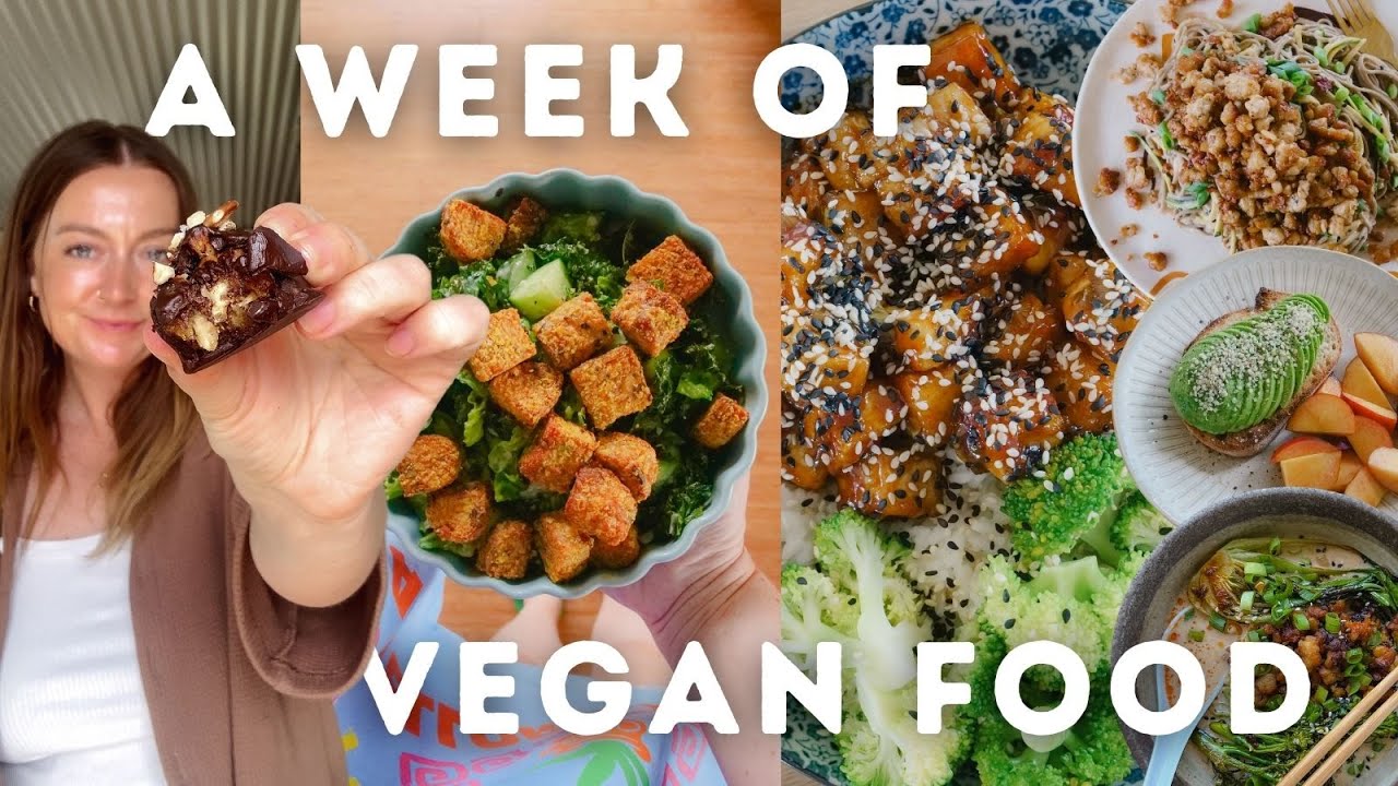 What I eat in a week to start 2025 (vegan & realistic) 🌞
