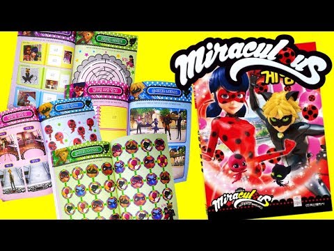 Miraculous Ladybug Activity Book With Puzzles And Stickers