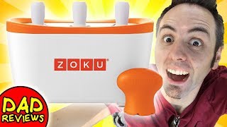 POPSICLE MAKER FOR KIDS | Zoku Popsicle Maker Review screenshot 3