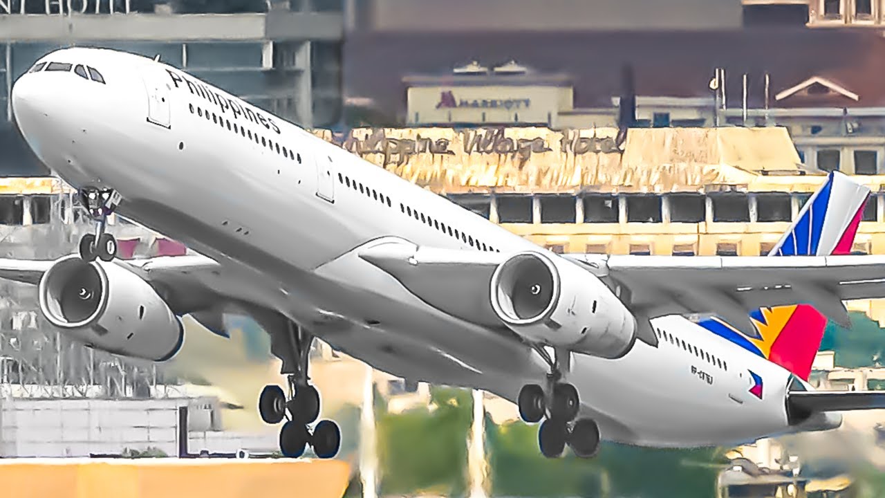 60 MINS of Plane Watching at Manila Ninoy Aquino Airport 🇵🇭