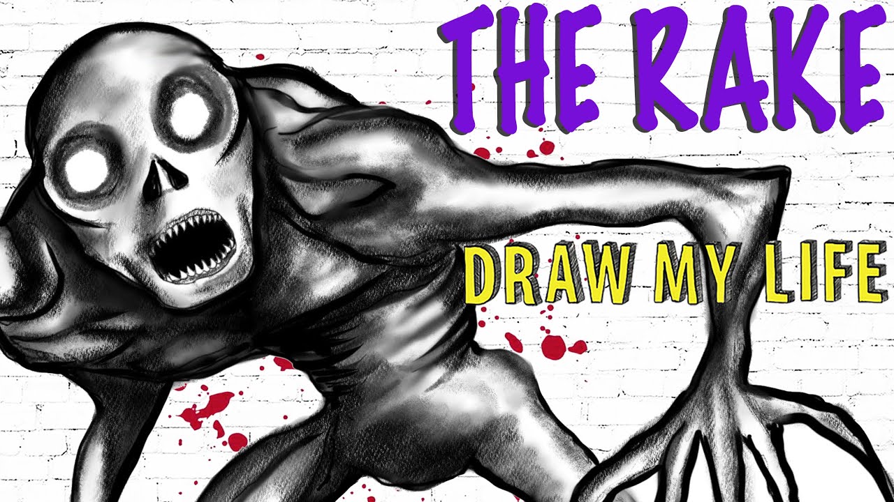 O creepypasta The Rake queria matar a minha mãe 👿 Draw My Life