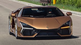 Lamborghini Revuelto PURE SOUND Compilation!  V12 &amp; Full electric mode ⚡