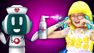 Boo Boo Robot Doctor Song - Nursery Rhymes & Kids Songs | Cherry Berry Song