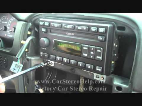 How to remove ford ranger radio without the removal tool