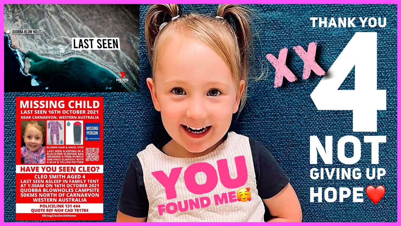 Cleo Smith Found Alive Welcome Home xx | Who judged to early like me?