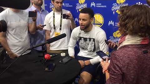 t w i t c h live: Steph Curry snippet from first WCF practice, day b4 Game 1 Portland