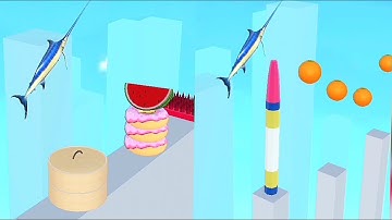 Almost Cut very satisfying and Relaxing ASMR slicing Game