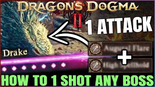 Dragon's Dogma 2 - How to Kill ANY Enemy in 1 Attack - Sorcerer is OVERPOWERED - Best Skill Guide!