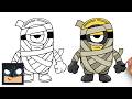 How to Draw Mummy Stuart | Minions and Monsters