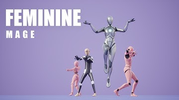 Feminine Mage - Motion Capture for Unreal Engine