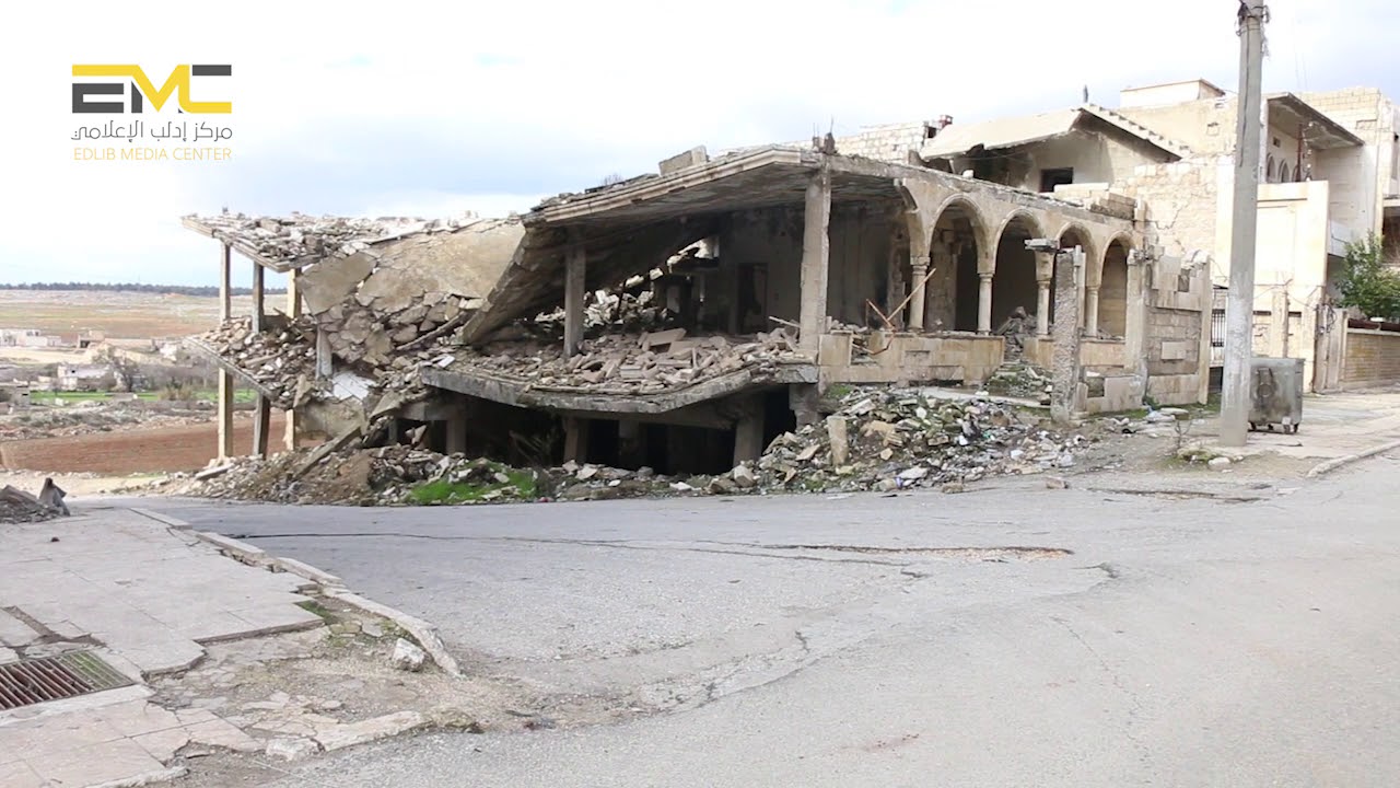 جولة ضمن شوارع مدينة معرة النعمان في أول أيام وقف إطلاق النار بمحافظة إدلب