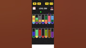 Water sort puzzle - Level 3361 #puzzle #games #level #level3361 #watersortpuzzle #gaming #gameplay
