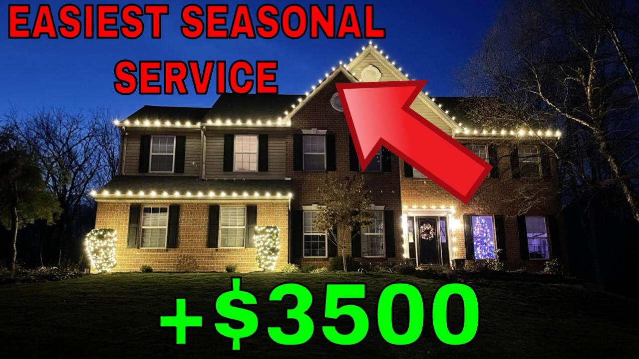 Day in the Life of a Christmas Light Business Owner YouTube