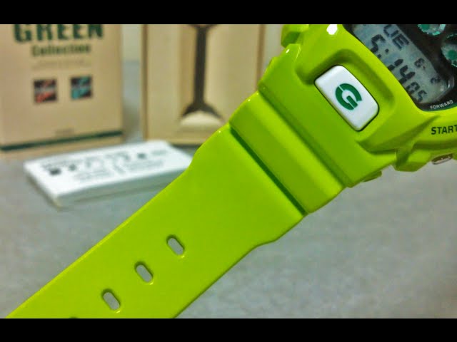 G-Shock G-6900GR-3JR Green Collection (unboxing) - YouTube
