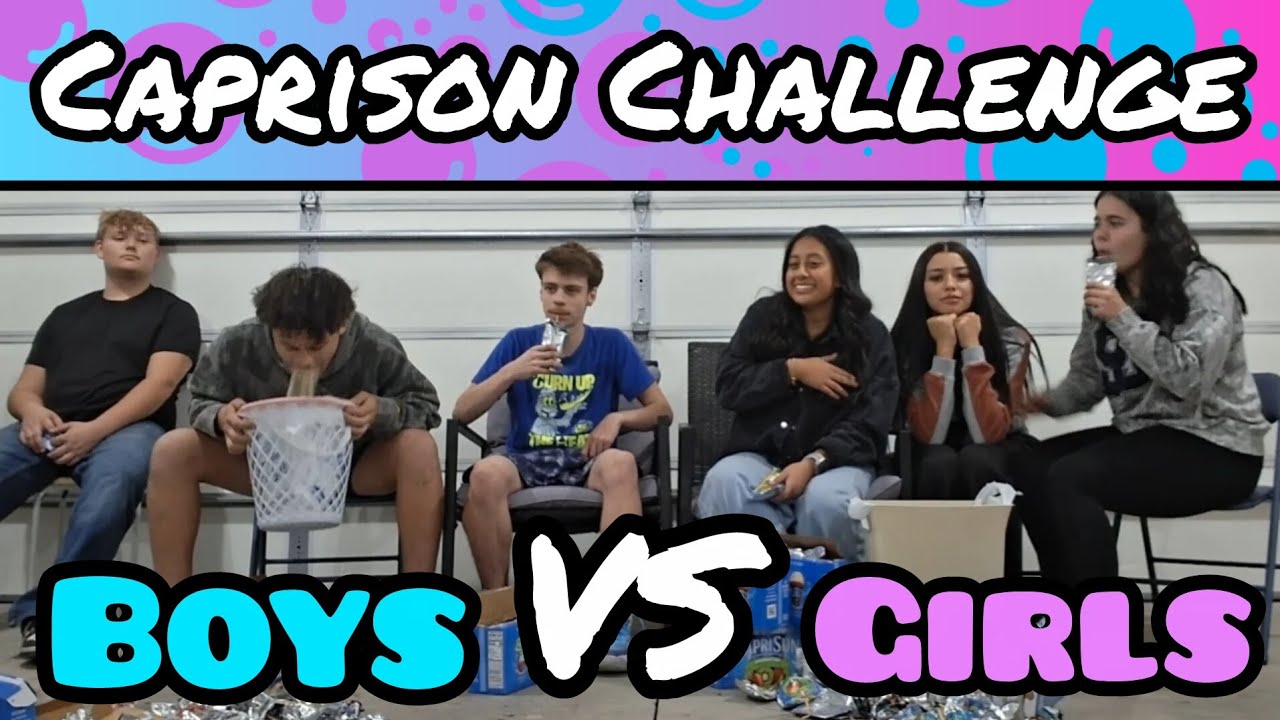 Caprison Challenge (Boys VS Girls) - YouTube