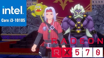Dragon Quest Monsters The Dark Prince RX 570 8GB (I3-10105) Benchmark