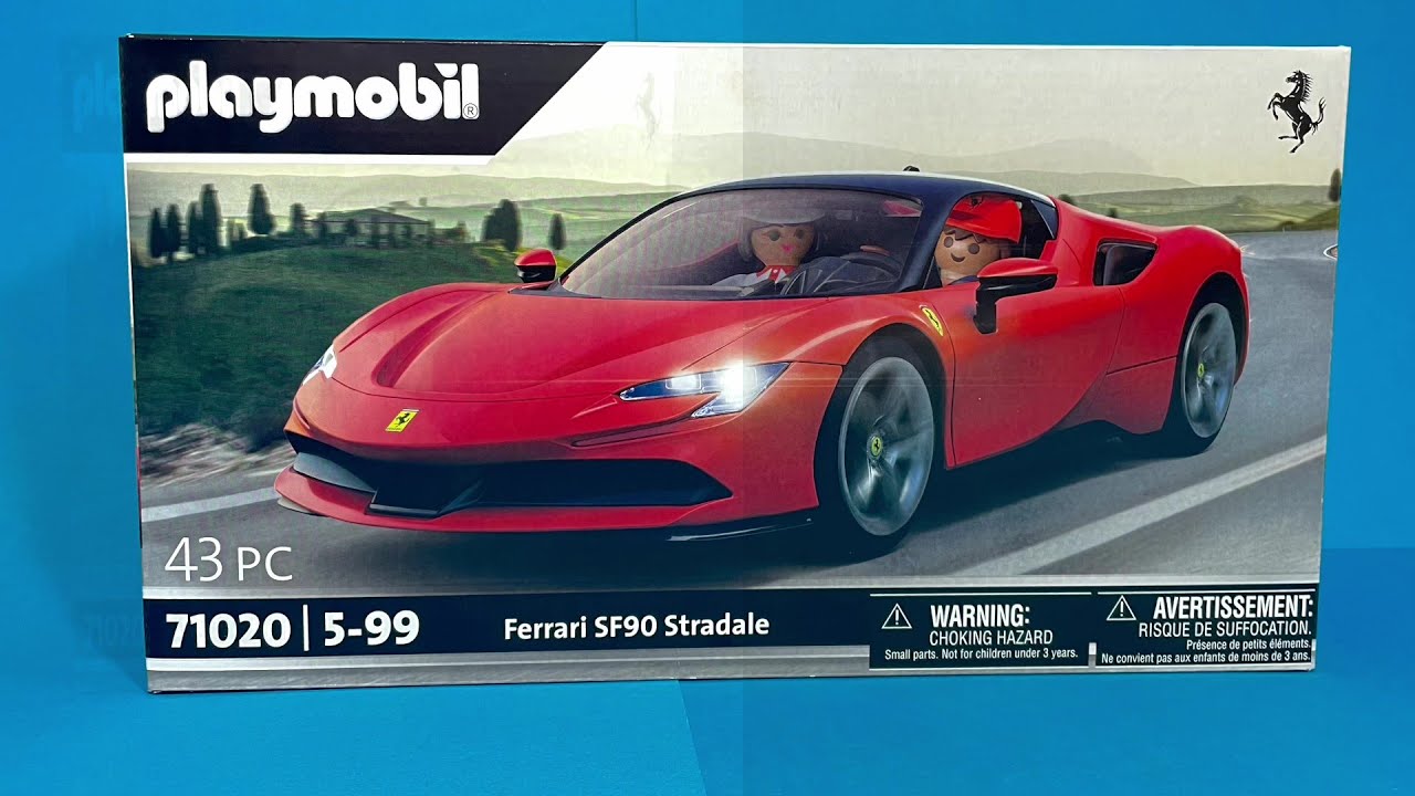 Playmobil Adds Ferrari SF90 Stradale to Iconic Car Collection - The Toy Book