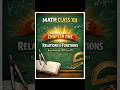 Maths Class 12 notes #mathsnotes