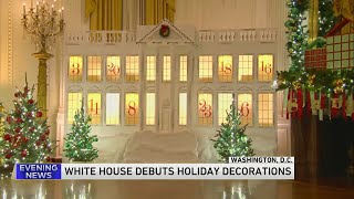 White House unveils holiday decorations