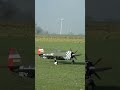 Awesome RC TopRC P47 Landing #aviation #rcplane #rcplanes #crash #landing #toprc #warbirds
