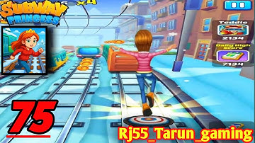Subway Princess Runner - Gameplay Walkthrough Tutorial Part-75 All Levels Mobile Game (Android, iOs)