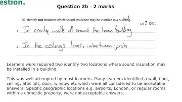 BTEC Level 2 Firsts in Construction: Feedback June 2015 external assessment Unit 1