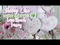 💗NEW!! 4 DIY DOLLAR TREE Love Shack Fancy~Shabby Chic VALENTINES DECOR CRAFTS💗Olivias Romantic Home