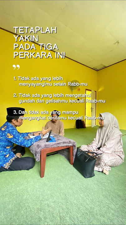 INGATLAH 3 PERKARA🔴 @religiislamindonesiachannel85