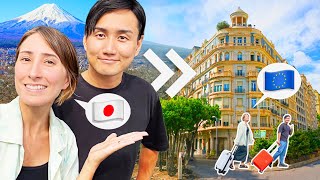 We left Japan for Europe! Life update