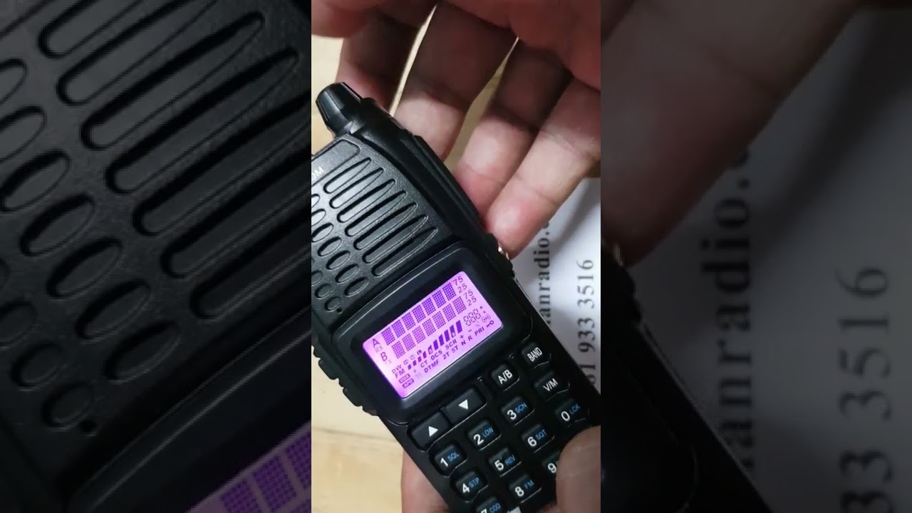วิธีเปลี่ยน ch ให้เป็นความถี่ ICOM IC V68
