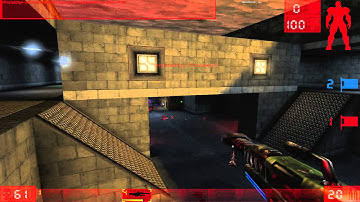 Unreal Tournament GOTY InstaGib on Bot_40BME 1440p maxed graphics