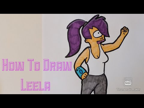 Comment dessiner Leela De Futurama