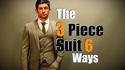 Men's Style Tip: The 3 Piece Suit Styled 6 Ways - Durasi: 3.44. 