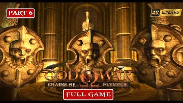 God Of War Chains Of Olympus Walkthrough Full Gameplay PPSSPP #Part 6 ( Android 4K HD 2160p )