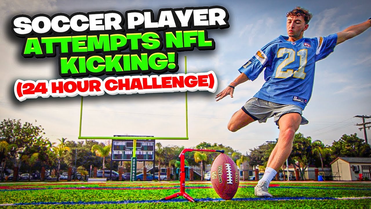I Trained Like an NFL Kicker for 24 Hours! YouTube