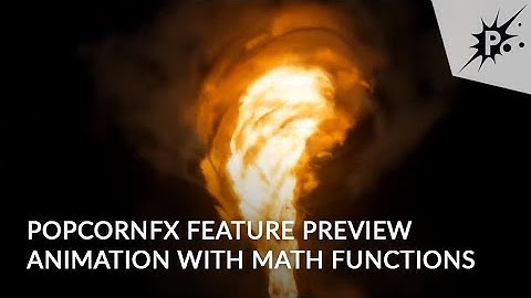 Synchronizing PopcornFX with UE4 - Animation with math functions