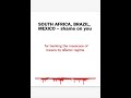 Shame on your government Mexico, Brazil, and South Africa #potus #mexico #southafrica #brasil