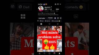 Moj Mints problem solve 🤑 | moj app|#shorts #youtubeshorts screenshot 5