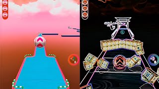 Sky Rolling Ball 3D Vs Ball Game | Video Reverse SpeedRun Gameplay Walkthrough Mobile Games Part 6 screenshot 4