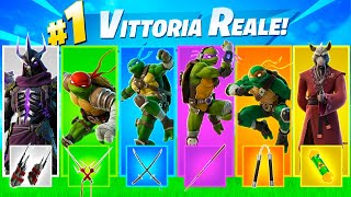 Gioco la NUOVA Random Skin delle TMNT MITICHE Challenge e VINCO! Capitolo 5 Fortnite ITA!