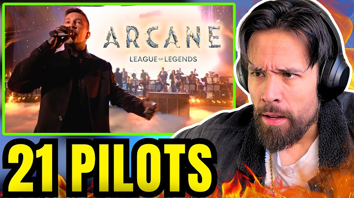 TWENTY ONE PILOTS perform ARCANE music - (D4VD, Royal & The Serpent League of Legends)