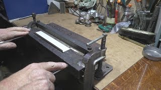 Настольный листогиб.(Table bending machine)